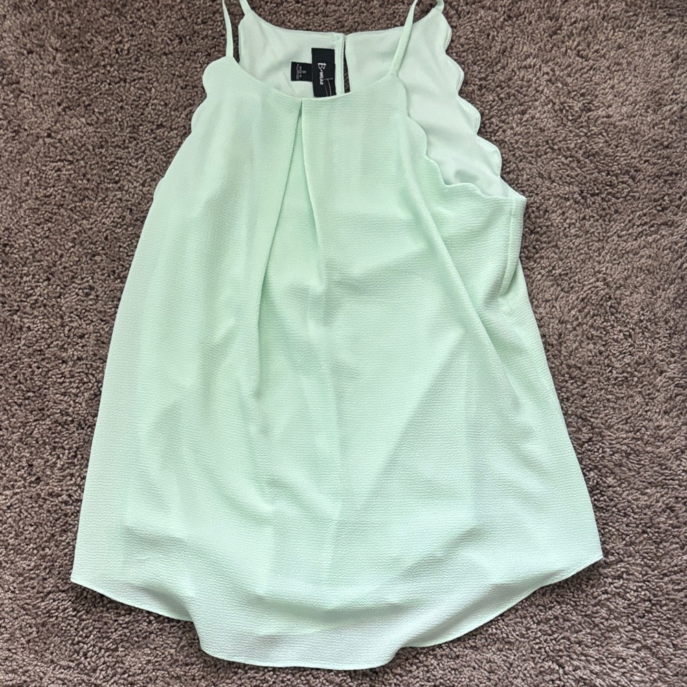 Mint Green Sleeveless Top